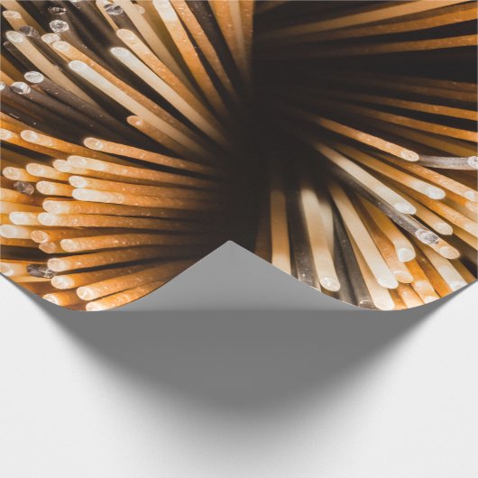 Spaghetti Pasta Cadeaupapier (Hoek)