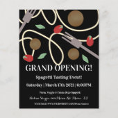 Spaghetti Pasta Italiaans keukengerei Flyer (Voorkant)