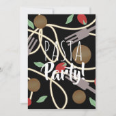 Spaghetti Pasta Italiaans keukengerei Kaart (Voorkant)