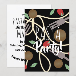 Spaghetti Pasta Italiaans keukengerei Kaart