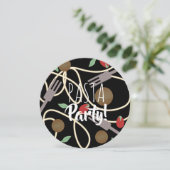 Spaghetti Pasta Italiaans keukengerei Kaart (Staand voorkant)