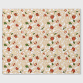 Spaghetti pasta Italiaans voedsel met tomaat Cadeaupapier (Vlak)