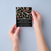 Spaghetti Pasta Italiaanse Eetgerei Meatballs Flyer (Hand)
