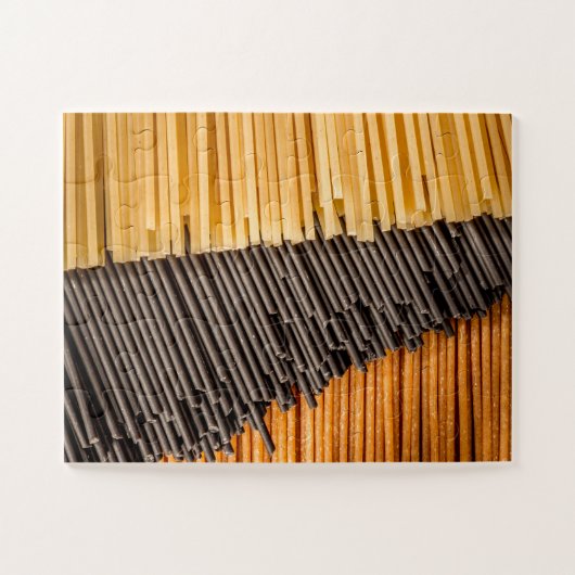 Spaghetti Pasta Legpuzzel (Horizontaal)