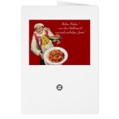 SPAGHETTI & PIZZA PARTY RESTAURANT groen wit rood (Achterkant)