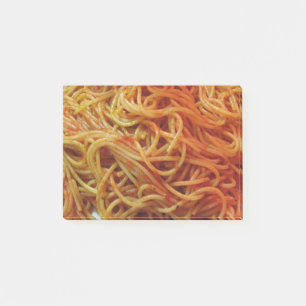 Spaghetti Post merkt op Post-it® Notes