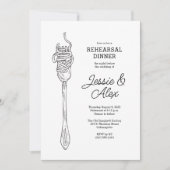 Spaghetti Proefavond Eetgelegenheid  Kaart (Voorkant)