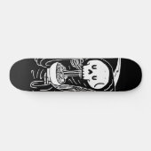 Spaghetti Reaper minimalistisch skateboard (Horizontaal)
