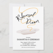 Spaghetti repetitie diner kaart (Voorkant)