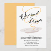 Spaghetti repetitie diner kaart (Voorkant / Achterkant)