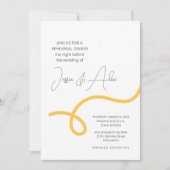 Spaghetti repetitie diner kaart (Voorkant)