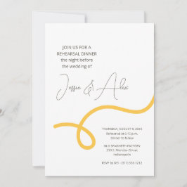 Spaghetti repetitie diner kaart