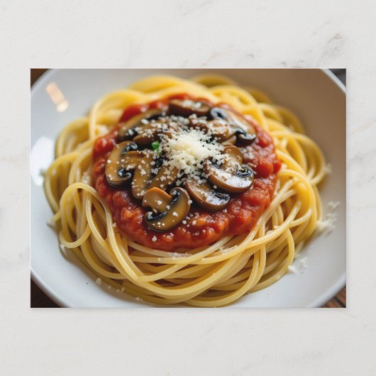 Spaghetti Sauce Recipe Briefkaart (Voorkant)