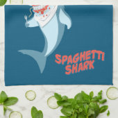 Spaghetti Shark Theedoek (Gevouwen)
