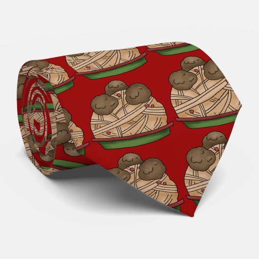 Spaghetti-stropdas Stropdas (Opgerold)