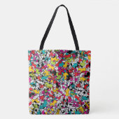 Spaghetti Tangle Tote Bag (Voorkant)