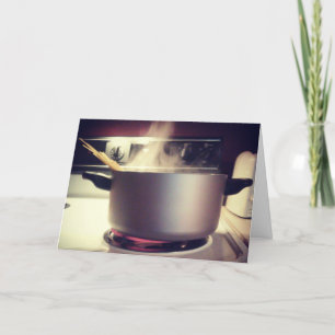 "Spaghetti Time" Verjaardag Kaart