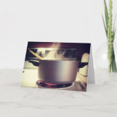 "Spaghetti Time" Verjaardag Kaart (Voorkant)