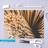 spaghetti tissuepapier (Craft)