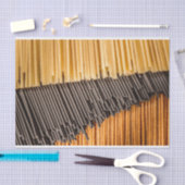 spaghetti tissuepapier (Craft)