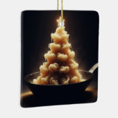 Spaghetti Wonderland Keramisch Ornament (Rechts)