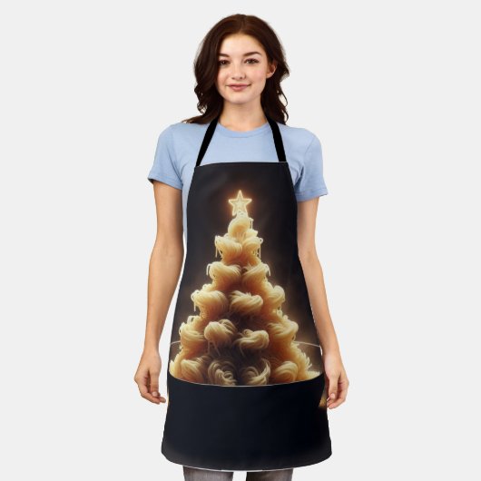 Spaghetti Wonderland Schort (Gedragen)