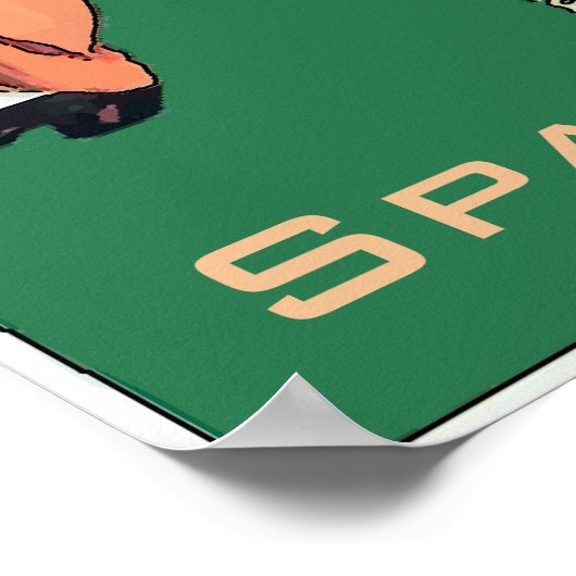 Spaghettini Pasta-Man en -machine, bewerken tekst Poster (Hoek)