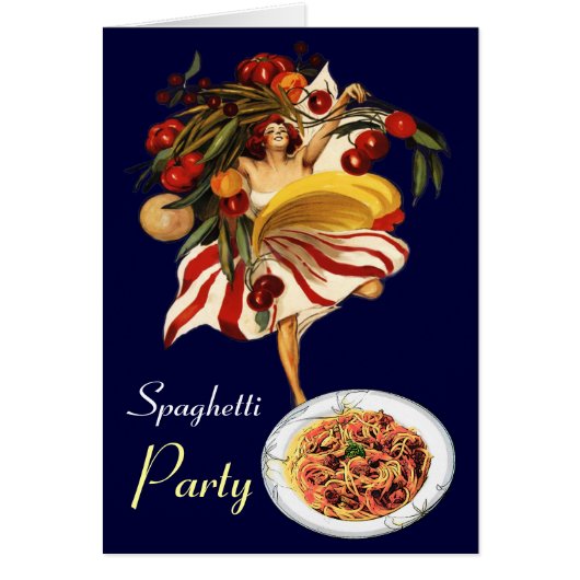 SPAGHETTIPARTIJDANS,ITALIAANSE KEUKEN EN TOMATEN (Voorkant)