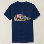 SPAGS Shrewsbury Massachusetts die geïsoleerd N sc T-shirt (Design voorkant)