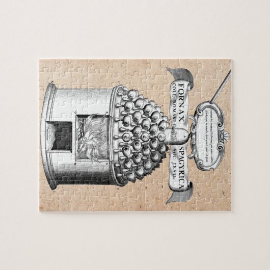 Spagyrische kruidengeneesmiddelen legpuzzel (Horizontaal)