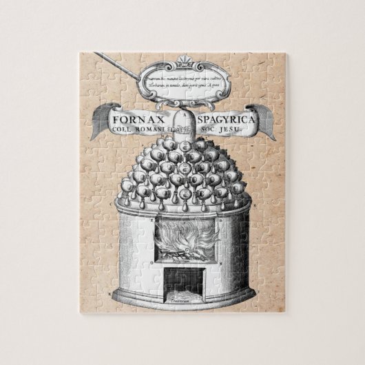 Spagyrische kruidengeneesmiddelen legpuzzel (Verticaal)