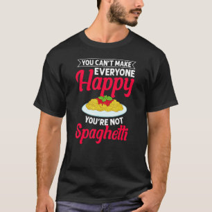 Spahetti Pasta Noedels Saus Recepten Italiaans Vle T-shirt