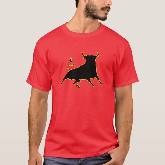 Spain Bull T-Shirt (Voorkant)