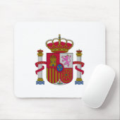 Spain country coat arms symbol emblem flag muismat (Met muis)