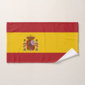 Spain Flag Bad Handdoek (Handdoek)