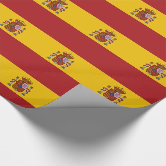 Spain Flag Cadeaupapier (Hoek)