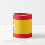 Spain Flag Coffee Mug – Patriotic Spanish Decor Mok (Midden)