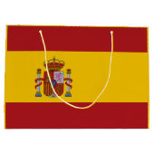 Spain Flag Groot Cadeauzakje (Achterkant)