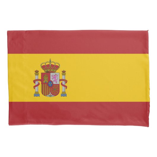 Spain Flag Kussensloop (Voorkant)