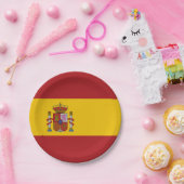 Spain Flag Papieren Bordje (Feest)