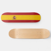 Spain Flag Persoonlijk Skateboard (Horizontaal)