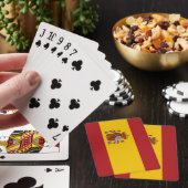 Spain Flag Pokerkaarten (Insitu)