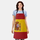 Spain Flag Schort (Gedragen)