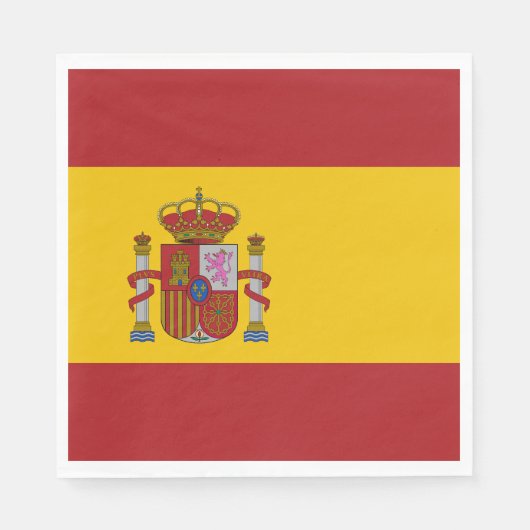 Spain Flag Servet (Voorkant)