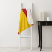 Spain Flag Sherpa Deken (In situ)