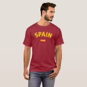 Spain Flag T-shirt (Voorkant volledig)