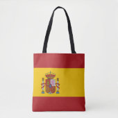 Spain Flag Tote Bag (Voorkant)