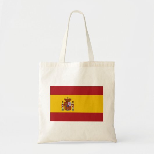 Spain Flag Tote Bag (Voorkant)