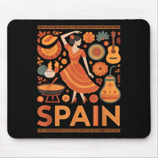Spain funny spanish culture flamenco guitar paella muismat