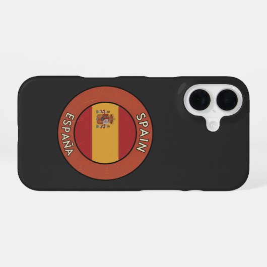 Spain iPhone 16 Hoesje (Achterkant horizontaal)